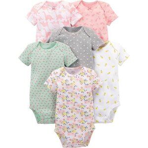 Simple Joys by Carter's Baby 5-Pack Short Sleeve Bodysuit One Piece 3-6 Months